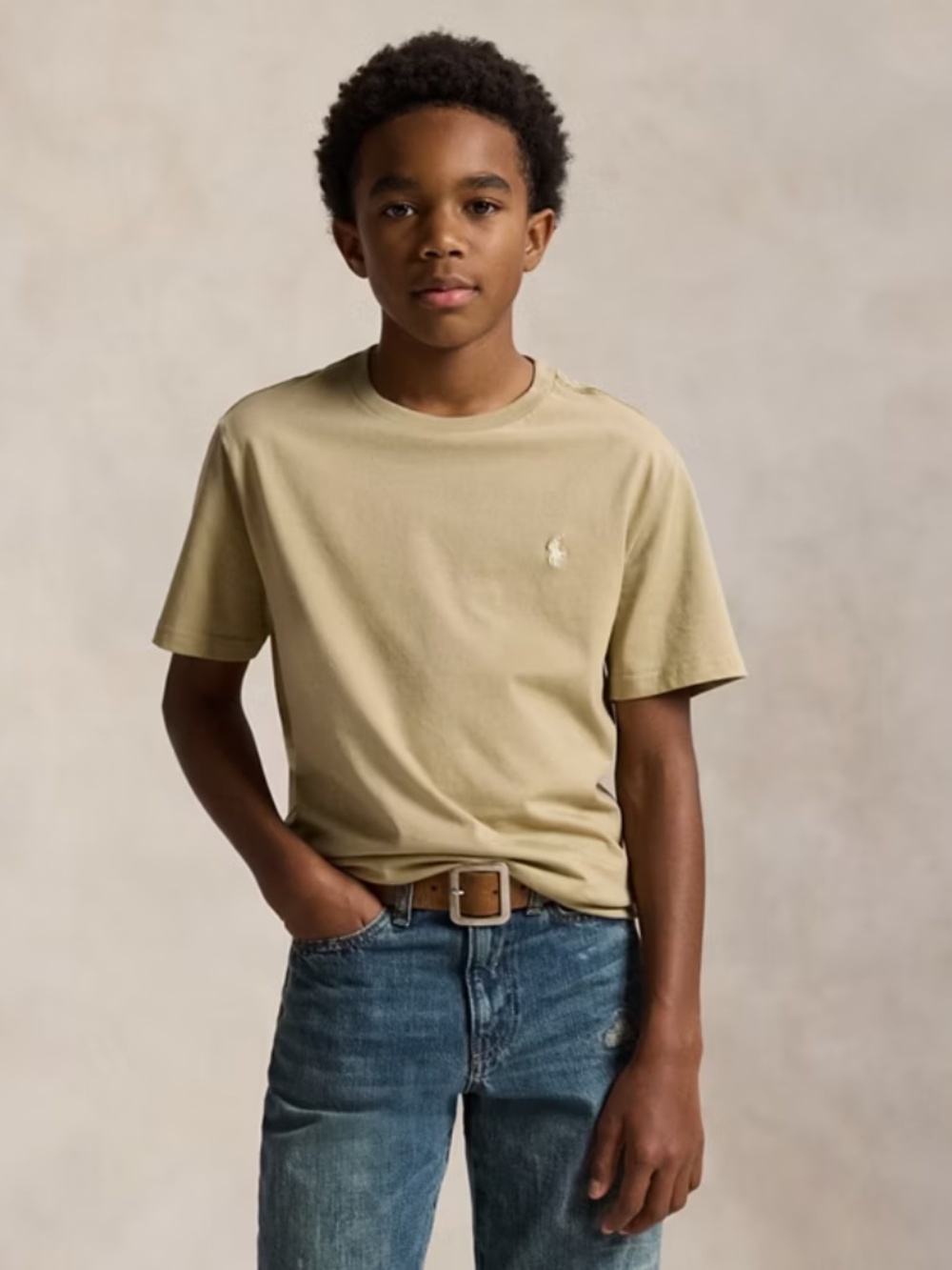 Polo Ralph Lauren Cotton Jersey Crewneck Tee